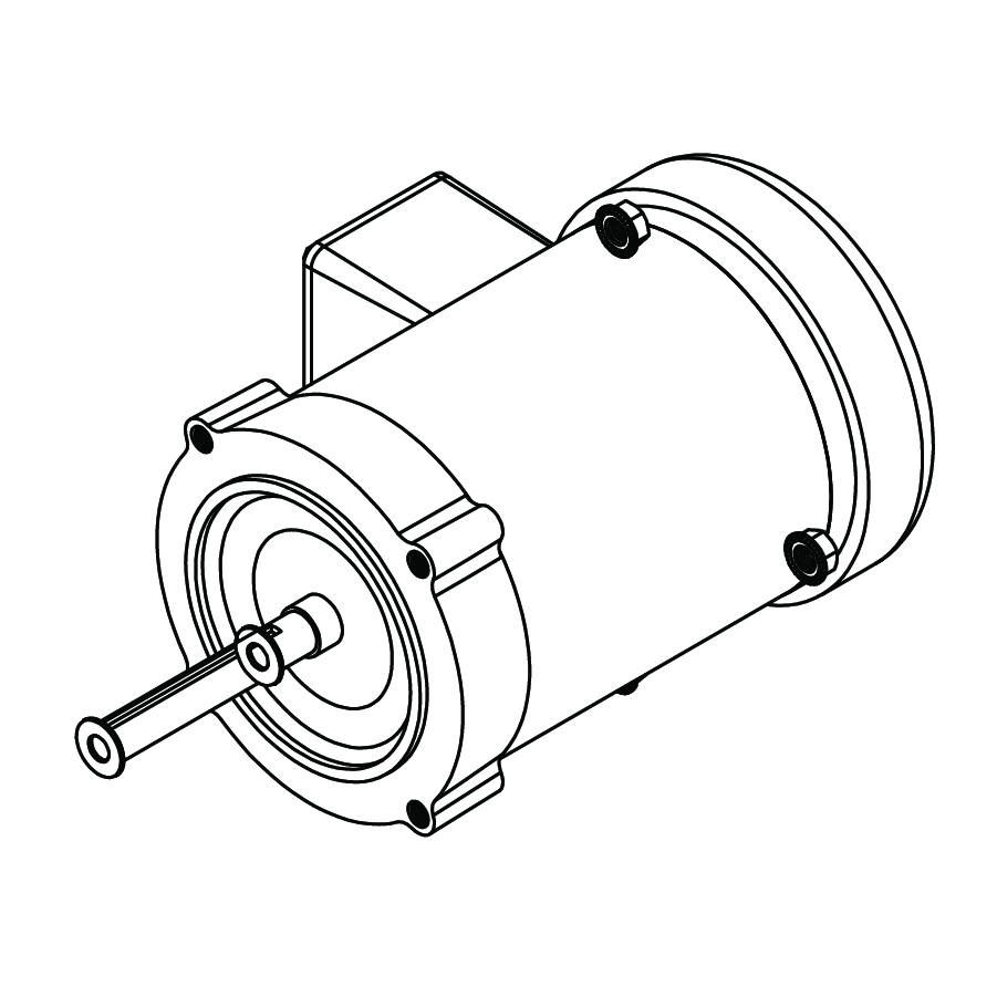 1/3 HP, 3600 RPM, 115V Motor 7300E/7400E