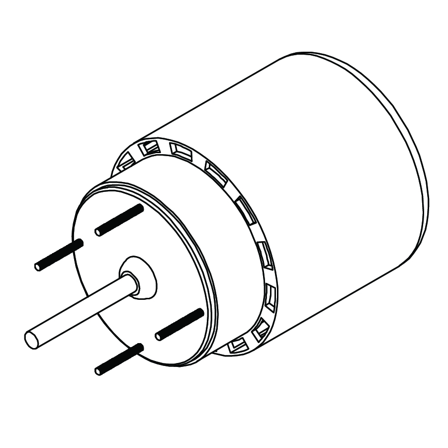 1/8 HP, 3000 RPM, 115V Motor, 7200E