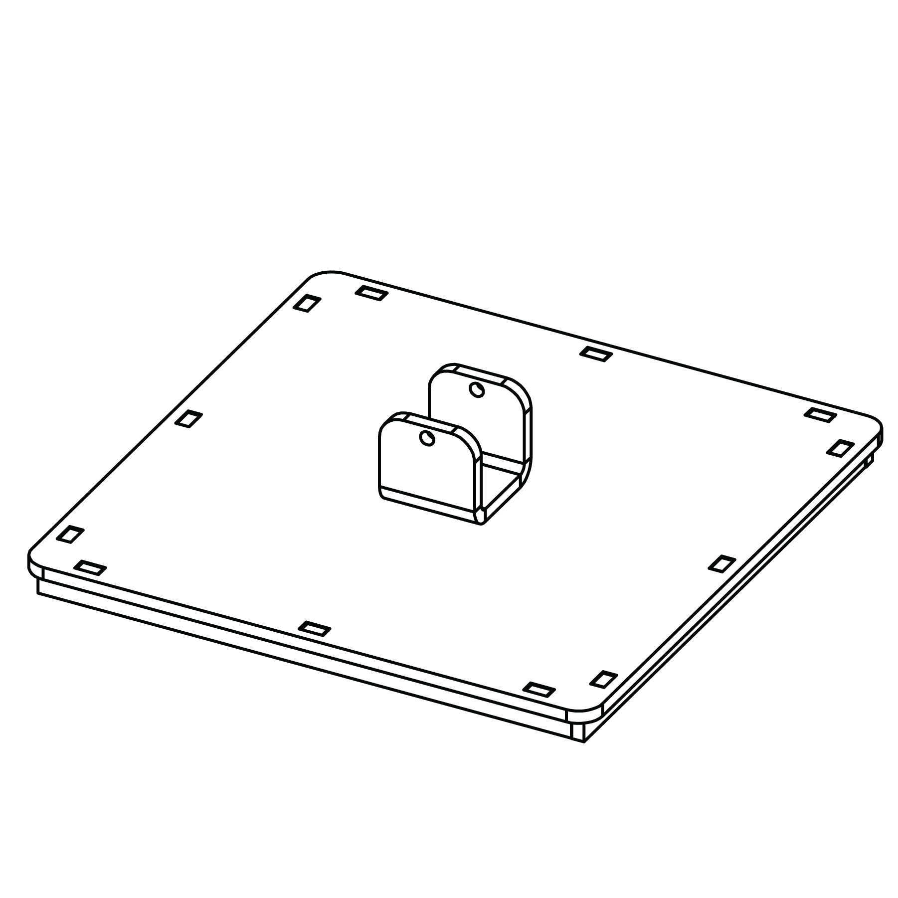 Damper Plate, Solenoid Style